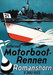 Anonym - Internat. Motorboot-Rennen