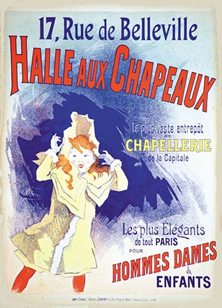 Chéret Jules - Halle aux Chapeaux