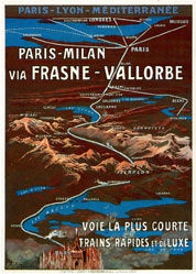Trinquier-Trianon Louis - Paris - Milan via Frasne - Vallorbe 