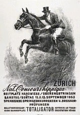 Hugentobler Iwan E. - Concours Hippique Zürich