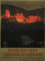 Münch Karl Hermann - Heidelberger Schlossbeleuchtung