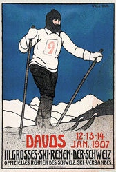 Koch Walther - III. Grosses Ski-Rennen der Schweiz