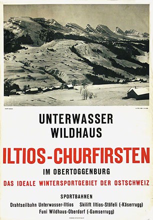 Anonym - Iitios-Churfirsten Unterwasser Wildhaus Toggenburg