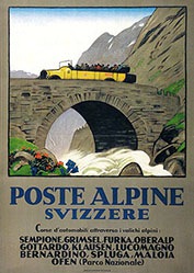 Cardinaux Emil - Poste Alpine Svizzere