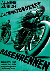 Ernst Otto - Rasenrennen Zürich