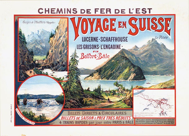 Bourgeois Eugène - Voyage en Suisse 