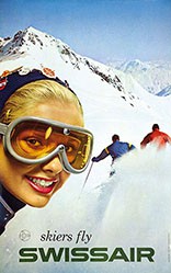 Bittel René - Skiers fly Swissair