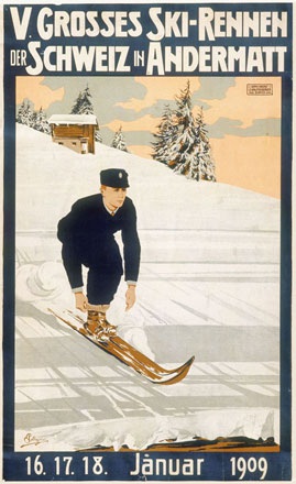 Pellegrini Carlo - V. Grosses Ski-Rennen der Schweiz