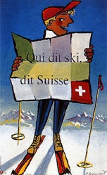 Monnerat Pierre - Qui dit Ski, dit Suisse