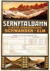 Anonym - Sernftalbahn - Electr. Strassenbahn
