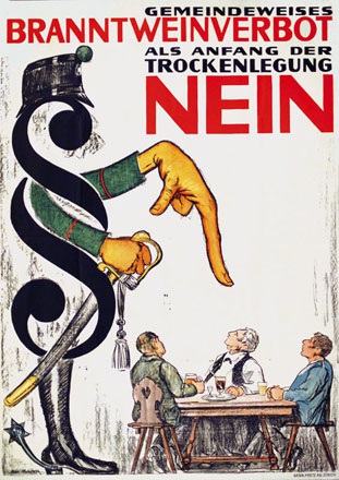 Meyer Albrecht - Branntweinverbot Nein