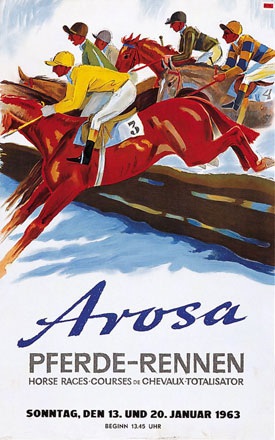 Laubi Hugo - Arosa Pferde-Rennen