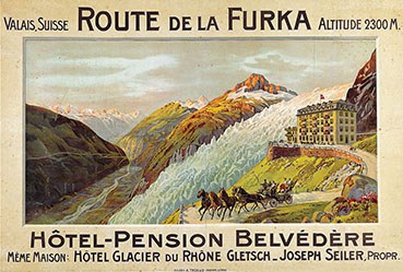 Anonym - Hôtel-Pension Belvédère Route de la Furka 