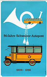 Brun Donald - 50 Jahre Schweizer Autopost