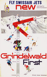 Thöni Hans - Grindelwald First - Swissair