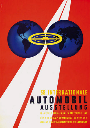 Preiser Karl - Automobil Ausstellung Frankfurt