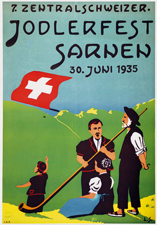 Monogramm L.E.S. - Jodlerfest Sarnen