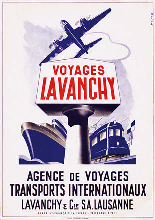 Anonym - Voyages Lavanchy