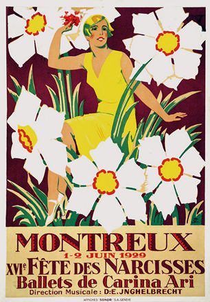 Courvoisier Jules - Fête des Narcisses Montreux
