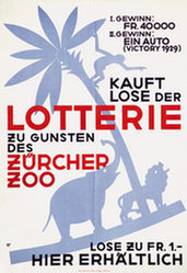 Monogramm ST - Lotterie - Zürcher Zoo