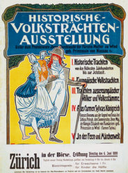 Heil M. d'après - Volkstrachten-Ausstellung Zürich