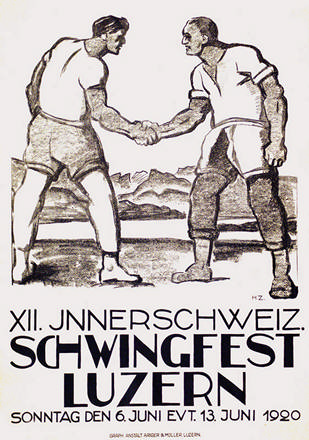Monogramm H.Z. - Schwingest Luzern