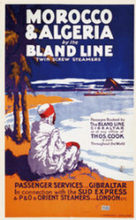 Black - Morocco & Algeria - Bland Line