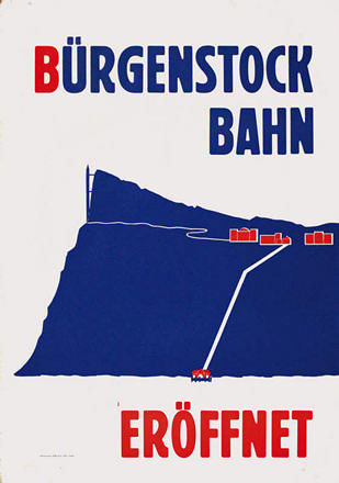Anonym - Bürgenstock Bahn