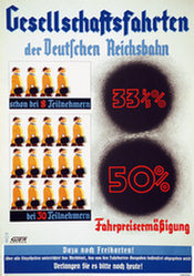 Monogramm FOB - Deutsche Reichsbahn