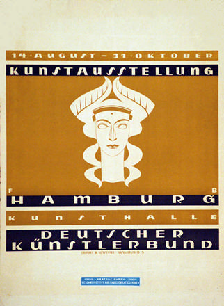 Monogramm F.B. - Kunstausstellung Hamburg