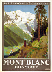 Monogramm H.J. - Mont Blanc - Chamonix