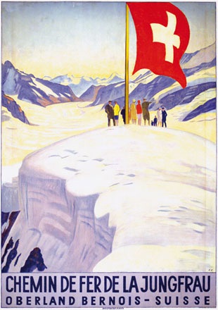 Cardinaux Emil - Chemin de fer de la Jungfrau
