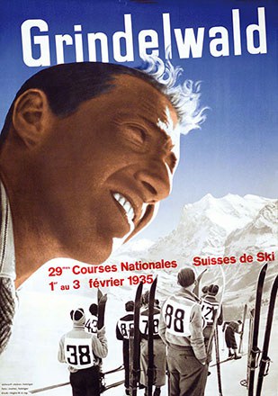 Steiner Heinrich / Heiniger Ernst A. - Grindelwald 29. Schweizerisches Skirennen