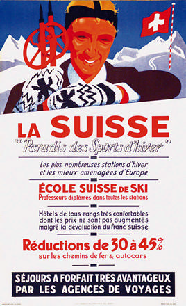 Baumberger Otto - La Suisse Paradis des sports d'hiver