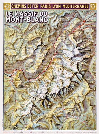 Anonym - Le massif du Mont Blanc