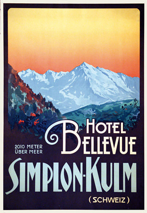 Monogramm P. - Hotel Bellevue Simplon-Kulm